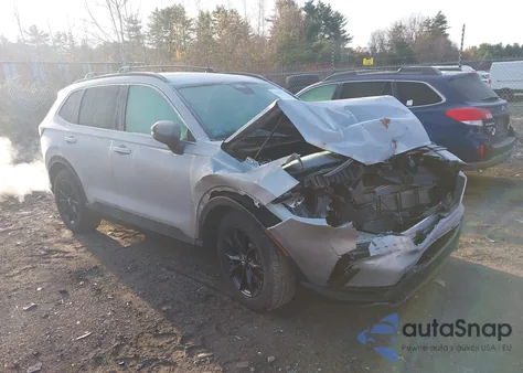 2025 Honda Cr-V Hybrid Sport z USA, uszkodzony, nr VIN 7FARS6H57SE076537